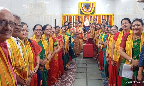 साईधाम महिला मंडळाचे भजन आणि श्री शांता दुर्गा देवी मंदिर ट्रस्टने केलेले आदरतीर्थ्य अविस्मरणीय!